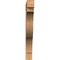 Ekena Millwork Funston Block Smooth Bracket, Western Red Cedar, 5 1/2"W x 44"D x 48"H BKT06X44X48FST05SWR - alternate 3